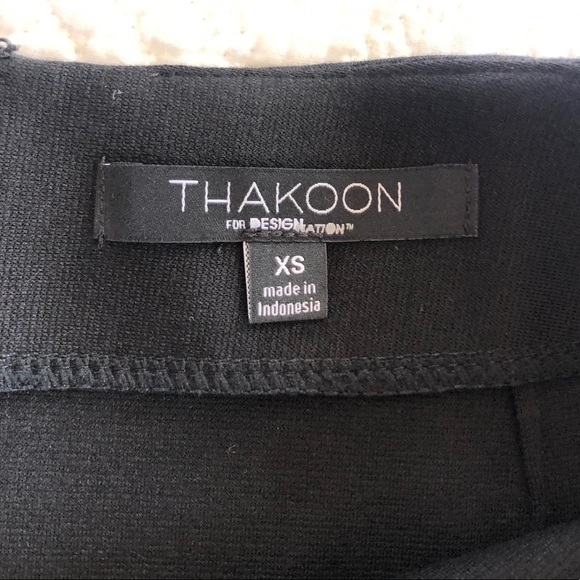 Thakoon for Kohls Black Short Wrap Skirt NEW - Picture 5 of 6